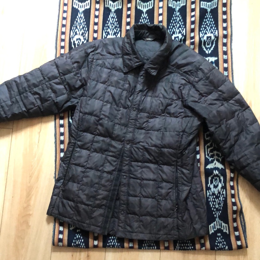 Down shirt jacket